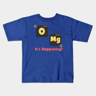 OMG Periodic Table Funny Science Chemistry Kids T-Shirt